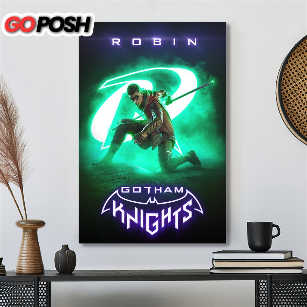 Gotham Knights Robin New 2025 Poster Canvas