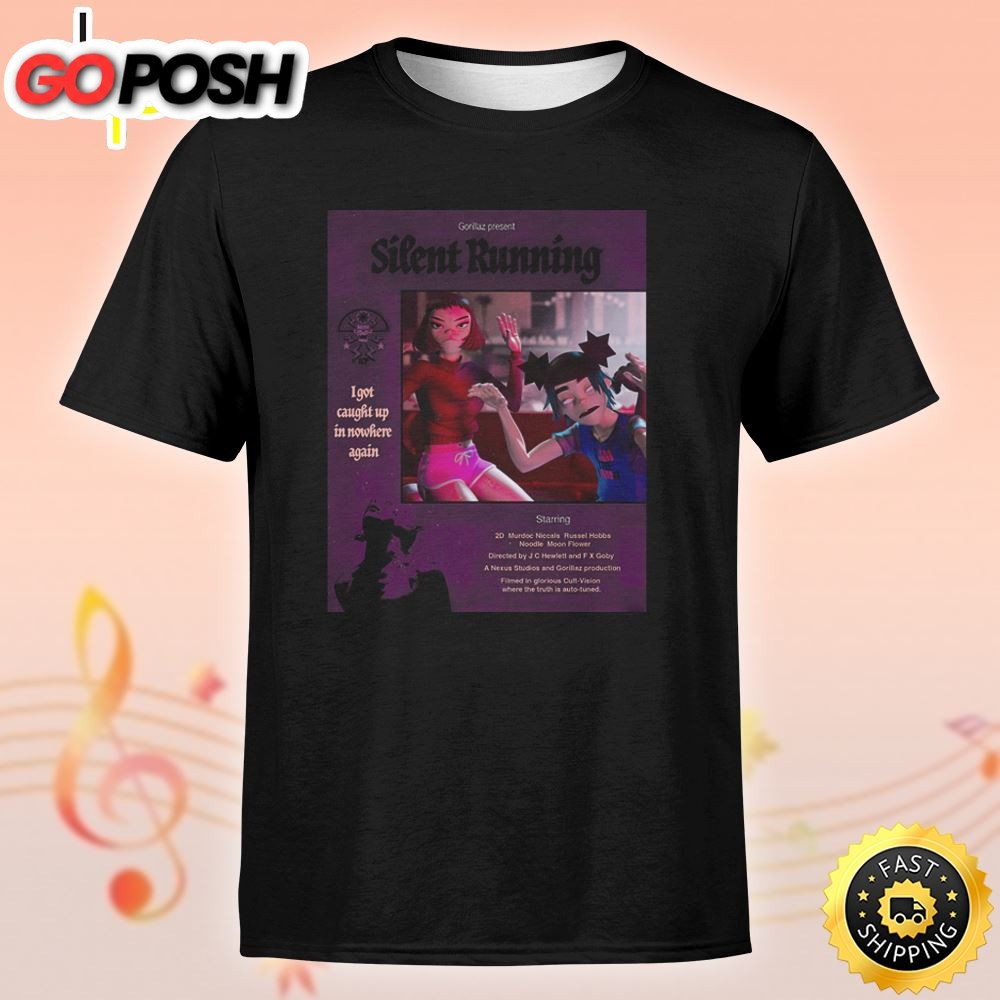 Gozillaz Present Silent Running Basic Unisex T-Shirt