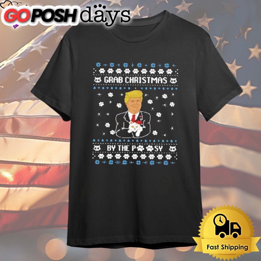 Grab Christmas By The Pussy Donald Trump T Shirt
