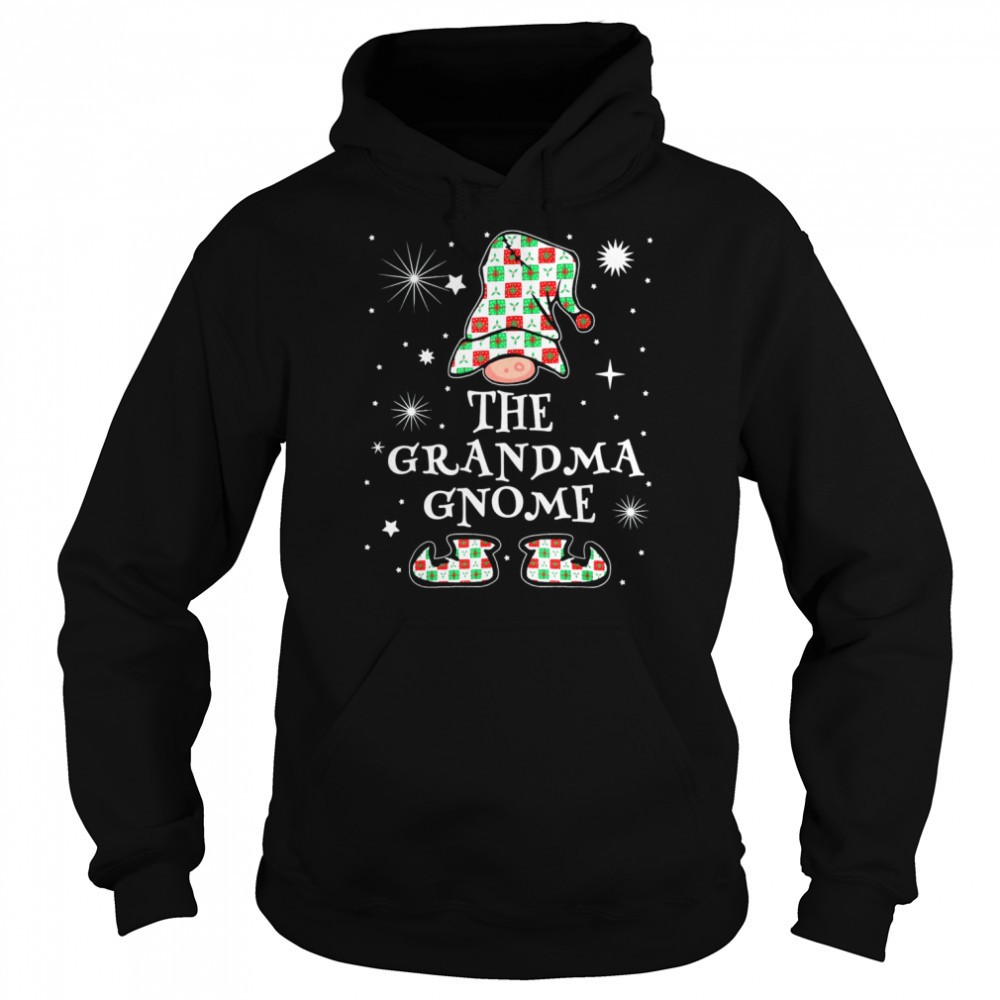 Grandma Gnome Matching Family For Granny Christmas Pajama Shirt