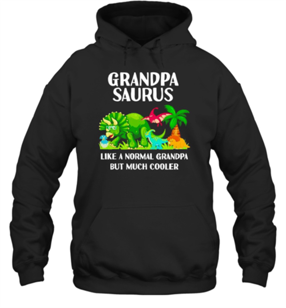 Grandpasaurus Grandpa Saurus Dinosaur Christmas Fathers Day Cute Gift T-Shirt