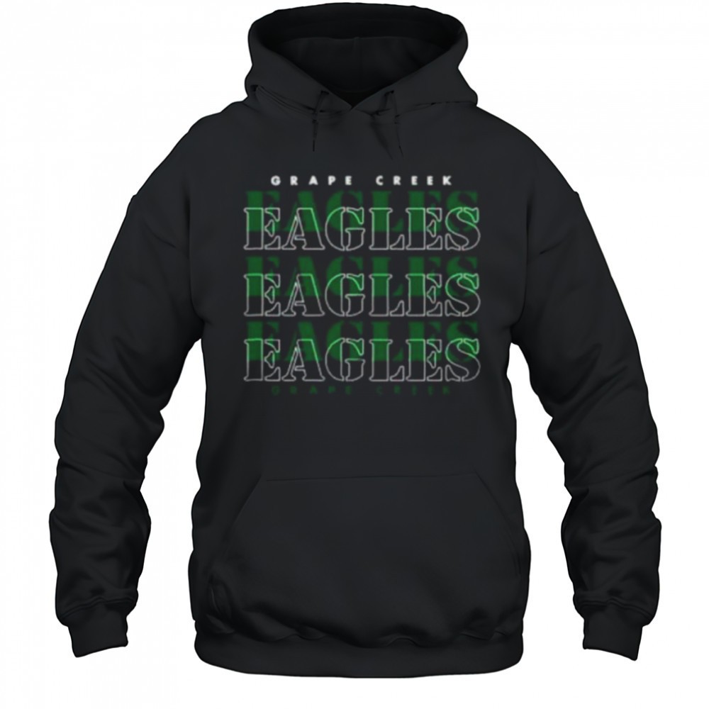 Grape Creek Eagles Repetition T Shirt
