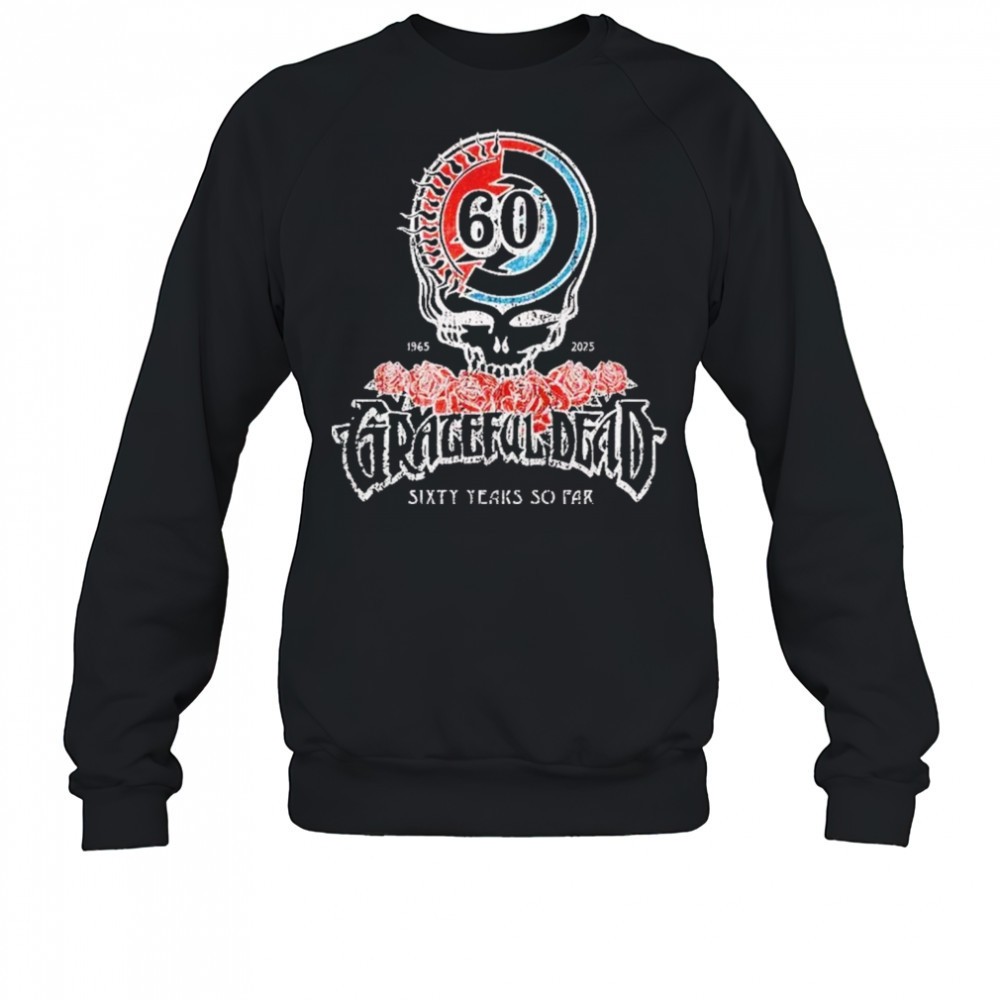 grateful-dead-60th-anniversary-logo-t-shirt-qmg829id Grateful Dead 60th Anniversary Logo T-Shirt