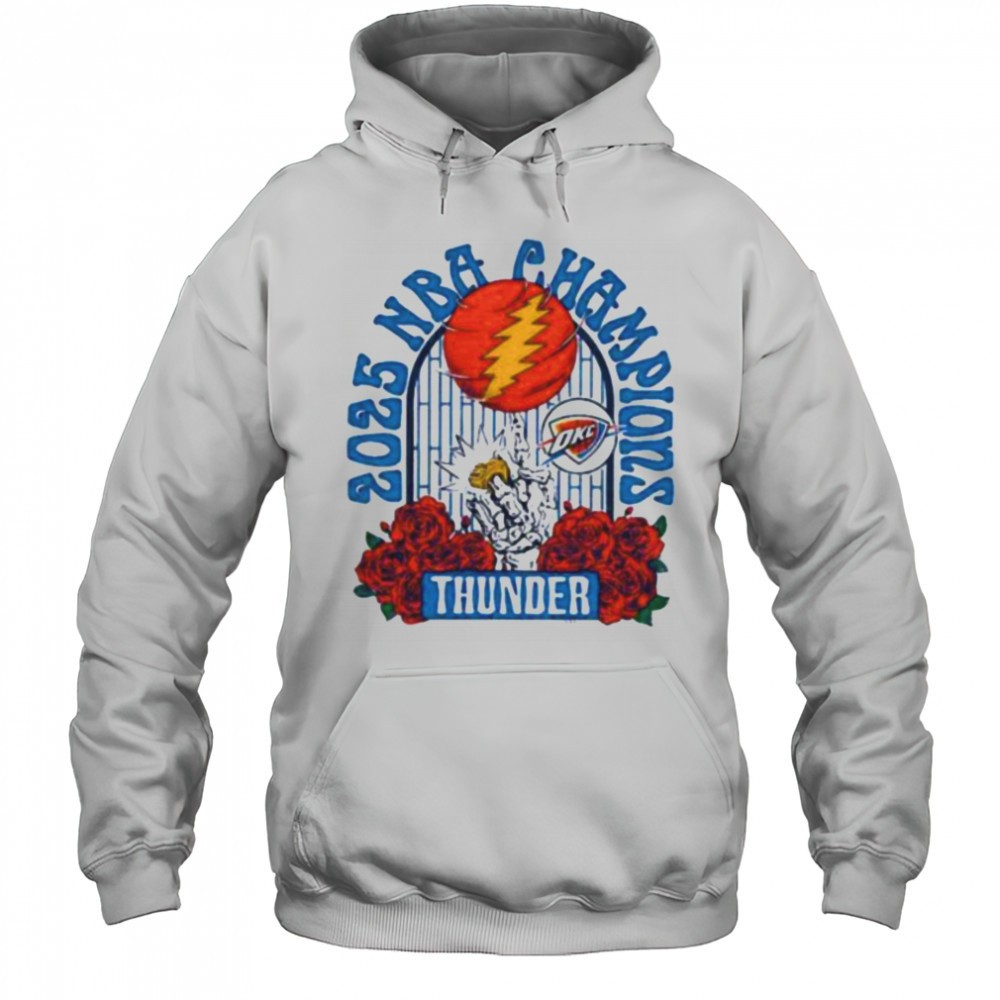 Grateful Dead Oklahoma City Thunder NBA Finals National Basketball Champs 2025 shirt