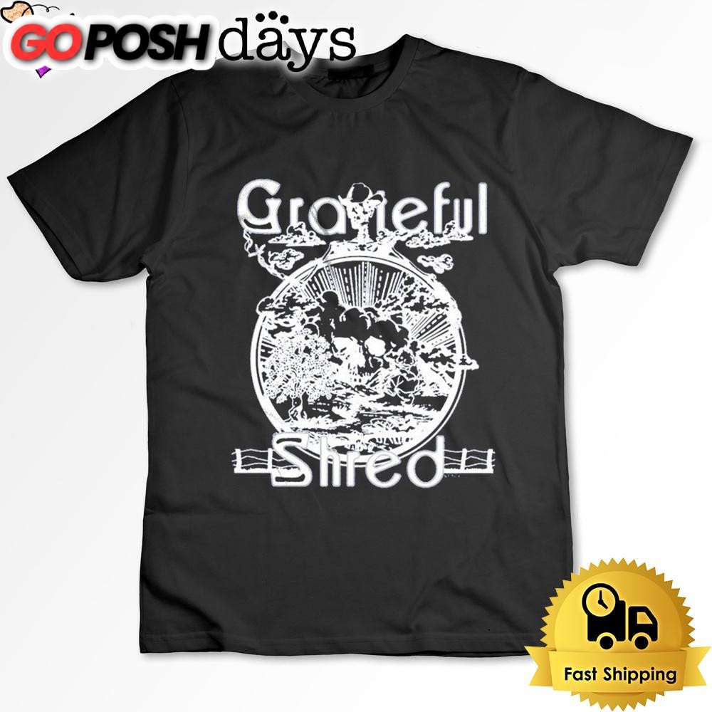 Grateful Shred Clouds T-shirts
