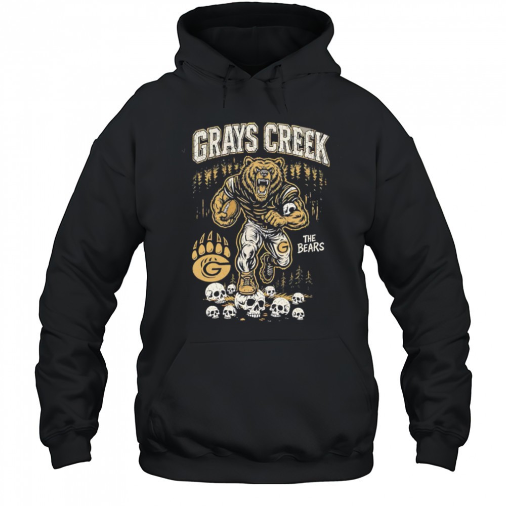 Grays Creek The Bears mascot NFL shirt