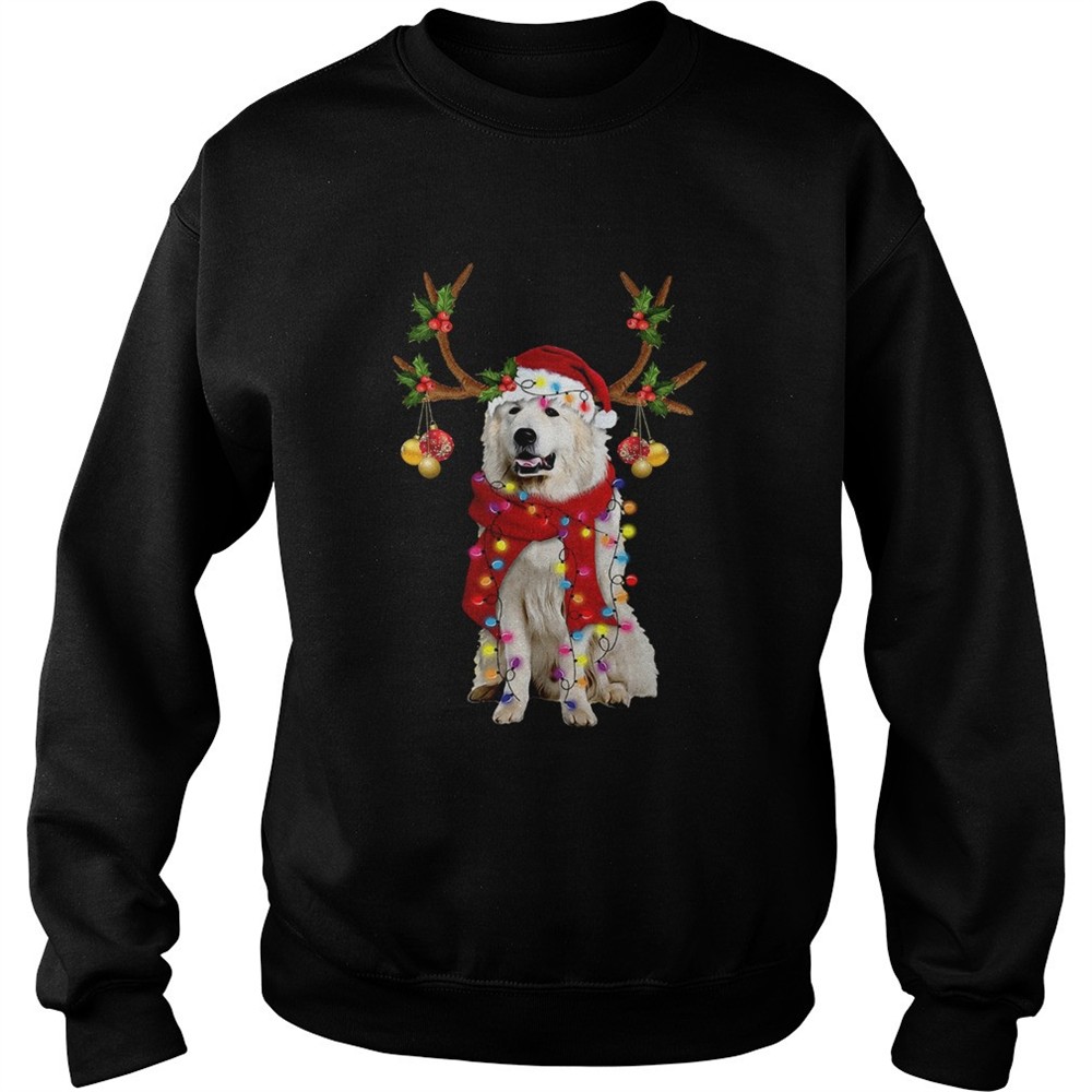 Great Pyrenees Gorgeous Reindeer Crewneck shirt