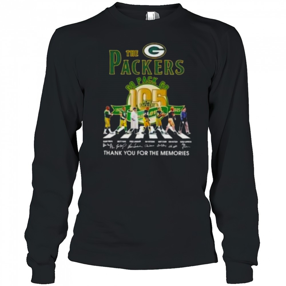 green-bay-packers-105-years-legends-abbey-road-thank-you-for-the-memories-shirt-tmxemn5t Green Bay Packers 105 Years Legends Abbey Road Thank You For The Memories shirt