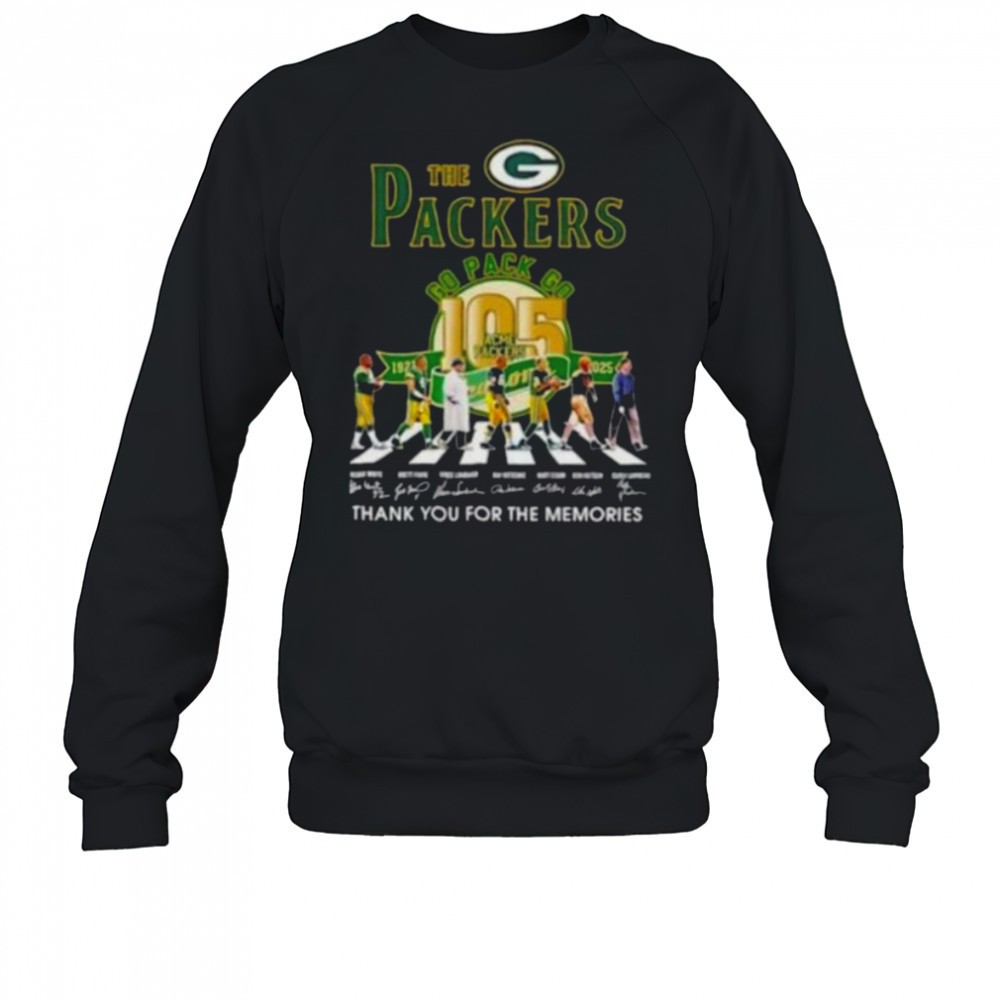 green-bay-packers-105-years-legends-abbey-road-thank-you-for-the-memories-shirt-tmxemn5t Green Bay Packers 105 Years Legends Abbey Road Thank You For The Memories shirt