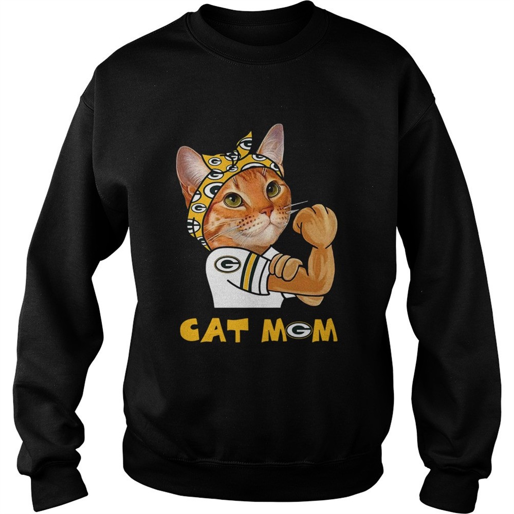 Green Bay Packers Cat Mom shirt
