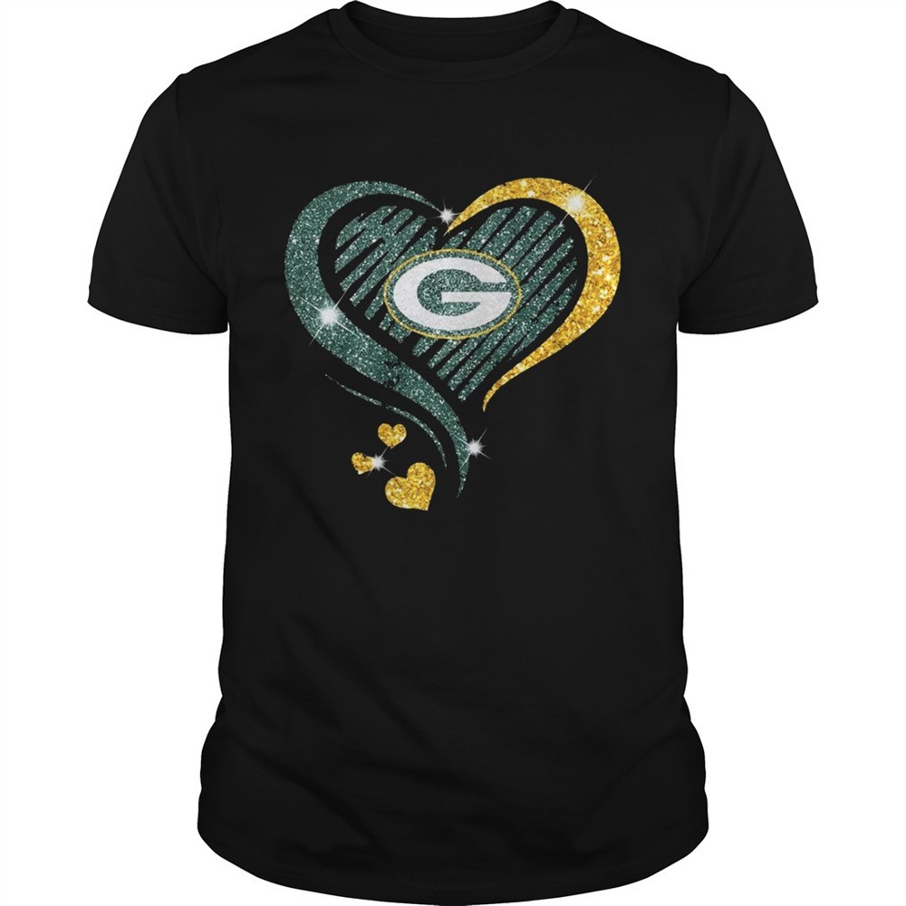 green-bay-packers-diamond-heart-shirt-alqzxsul Green Bay Packers Diamond Heart shirt