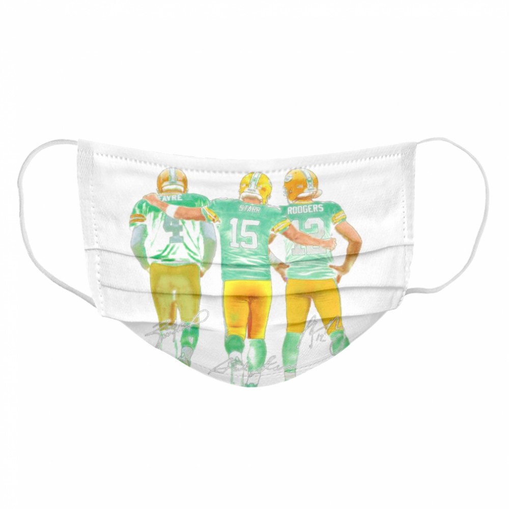 Green bay packers favre starr rodgers champions signatures shirt