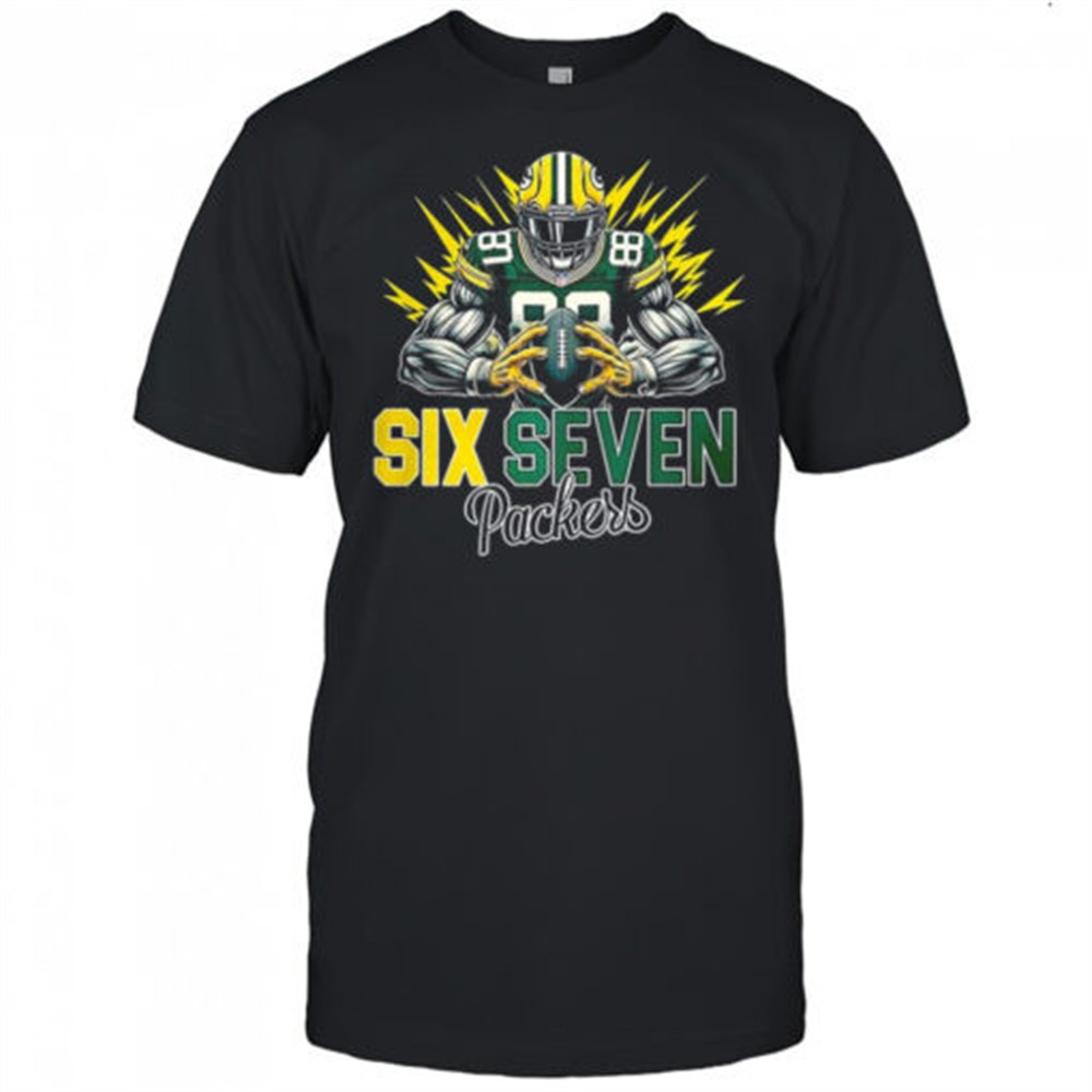 green-bay-packers-football-six-seven-graphic-shirt-tmoi9fd2 Green Bay Packers football six seven graphic shirt