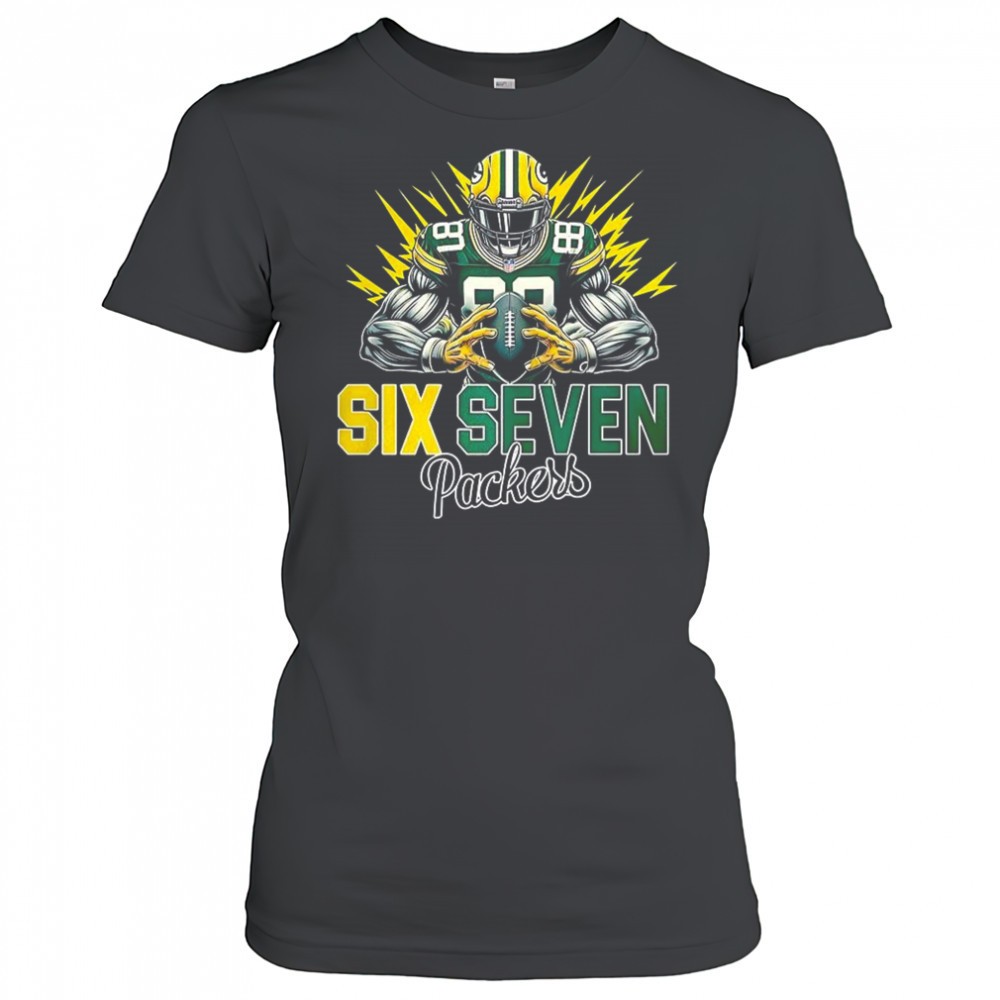 green-bay-packers-football-six-seven-graphic-shirt-tmoi9fd2 Green Bay Packers football six seven graphic shirt