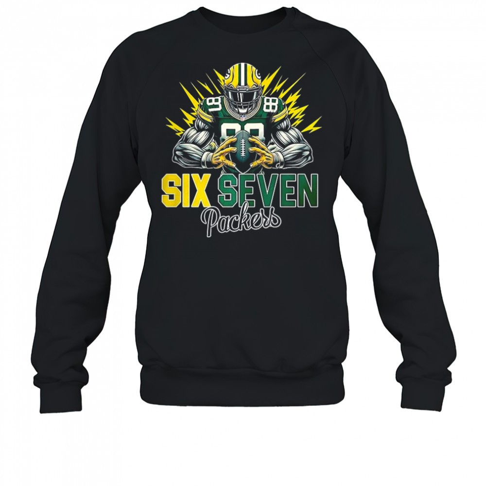green-bay-packers-football-six-seven-graphic-shirt-tmoi9fd2 Green Bay Packers football six seven graphic shirt