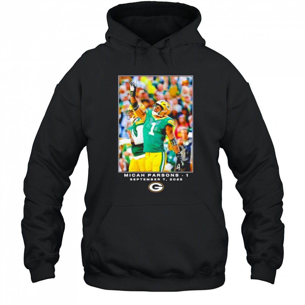 Green Bay Packers Micah Parsons NFL Flash Features Week 1 shirt