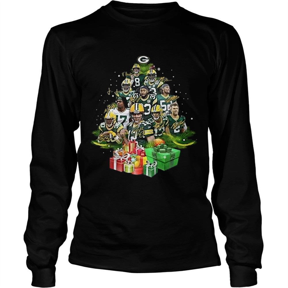 green-bay-packers-players-christmas-trees-shirt-55mat9ff Green Bay Packers Players Christmas Trees shirt