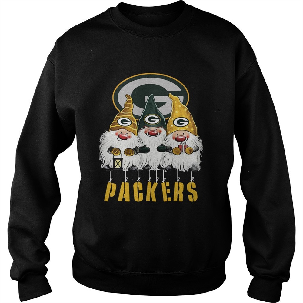 Green Bay Packers Santa Chibi Christmas shirt