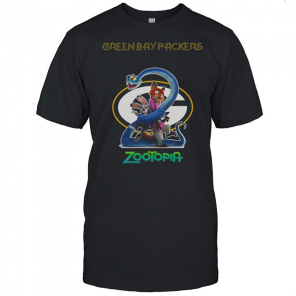 green-bay-packers-zootopia-2-t-shirt-xnb0cjq6 Green Bay Packers Zootopia 2 T-Shirt
