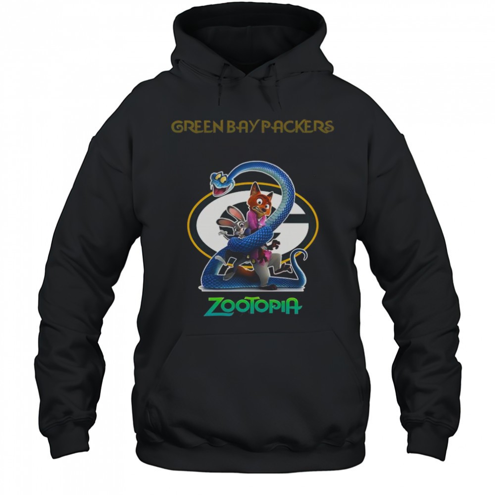 Green Bay Packers Zootopia 2 T-Shirt