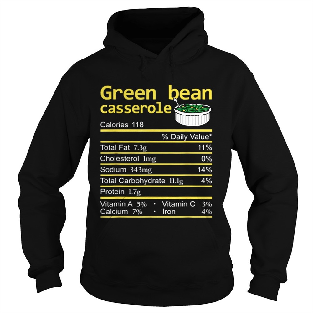 green-bean-casserole-nutrition-facts-thanksgiving-christmas-shirt-j3g28csy Green Bean Casserole Nutrition Facts Thanksgiving Christmas shirt