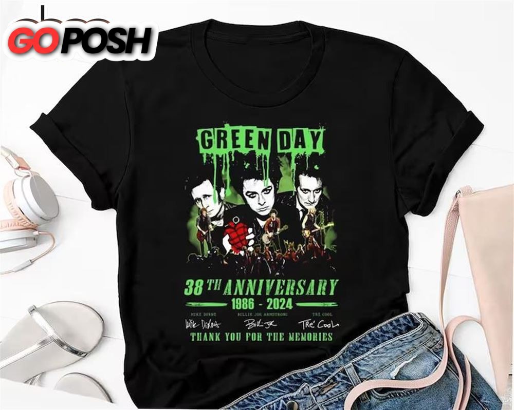 Green Day The Saviors 2025 Music Tour T-Shirt Gift For Fans