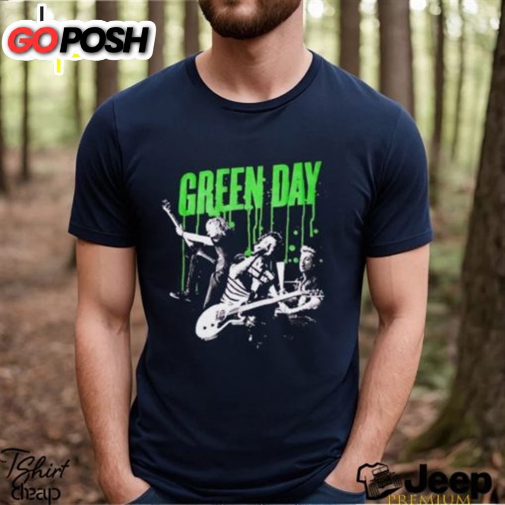 Green Day The Saviors 2025 Tour T Shirt Rock Band 90S Vintage Shirt Classic