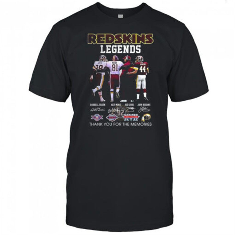green-monx-gibbs-riggins-washington-redskins-football-legends-thank-you-for-the-ymsxssth Green Monx Gibbs Riggins Washington Redskins football Legends thank you for the memories shirt