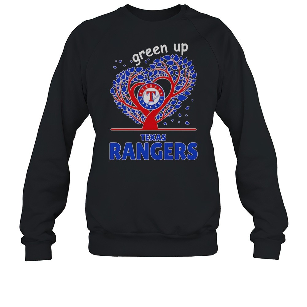 Green Up Texas Rangers Shirt
