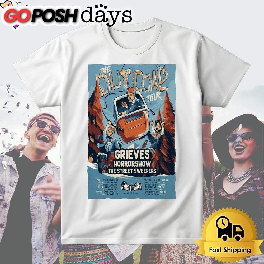 Grieves The Out Cold Tour 2025 T Shirt