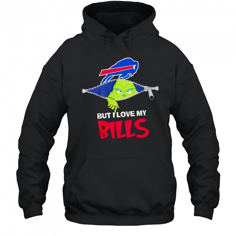 Grinch Buffalo Bills logo But I Love My Bills shirt
