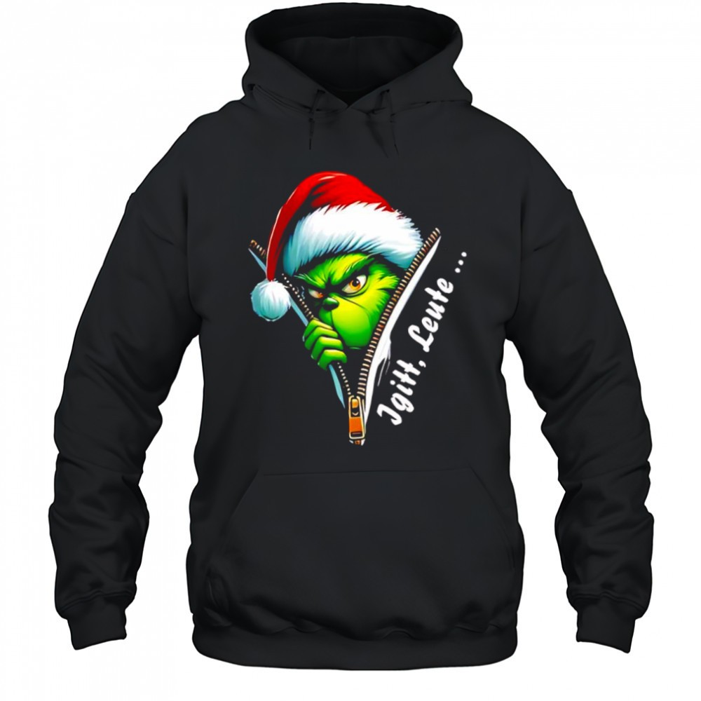 Grinch Christmas Igitt Leute Ew people shirt