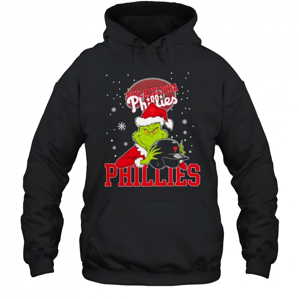 Grinch Christmas MLB Philadelphia Phillies Baseball Logo Christmas shirt
