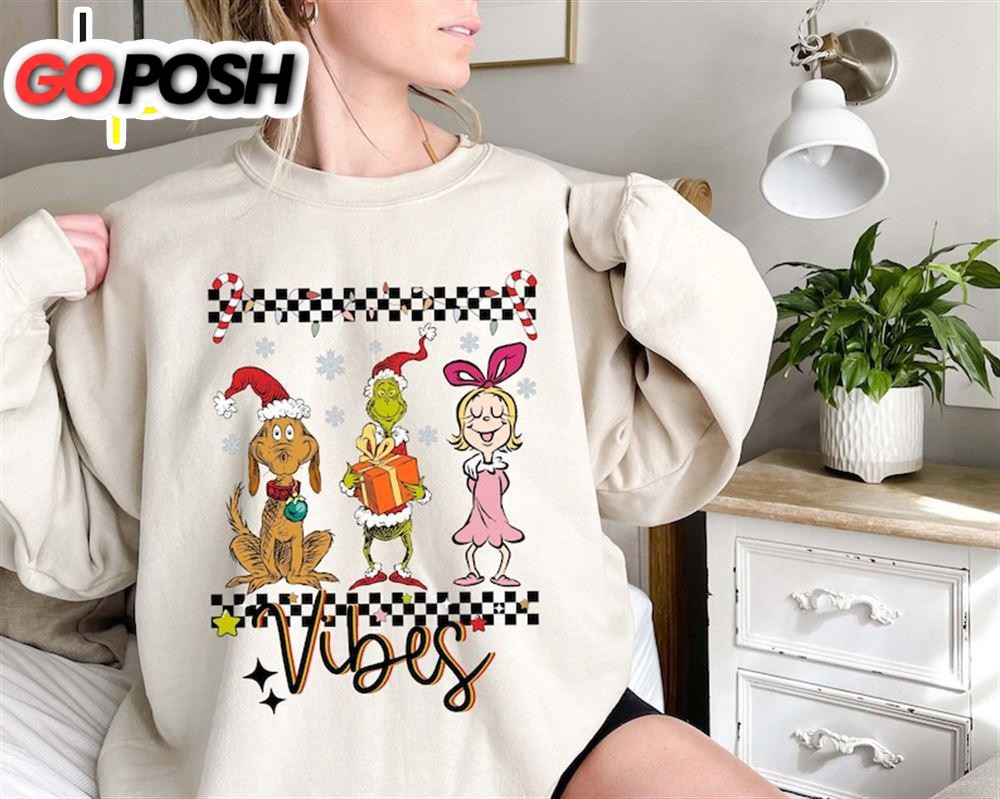 Grinch Cindy Lou Who And Max Shirt, Grinch Friend Shirt, Funny Grinch Shirt