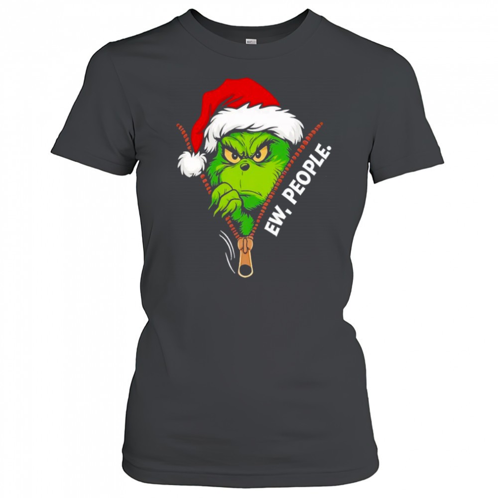 grinch-ew-people-christmas-green-monster-graphic-shirt-akoqx3my Grinch Ew People Christmas Green Monster Graphic shirt