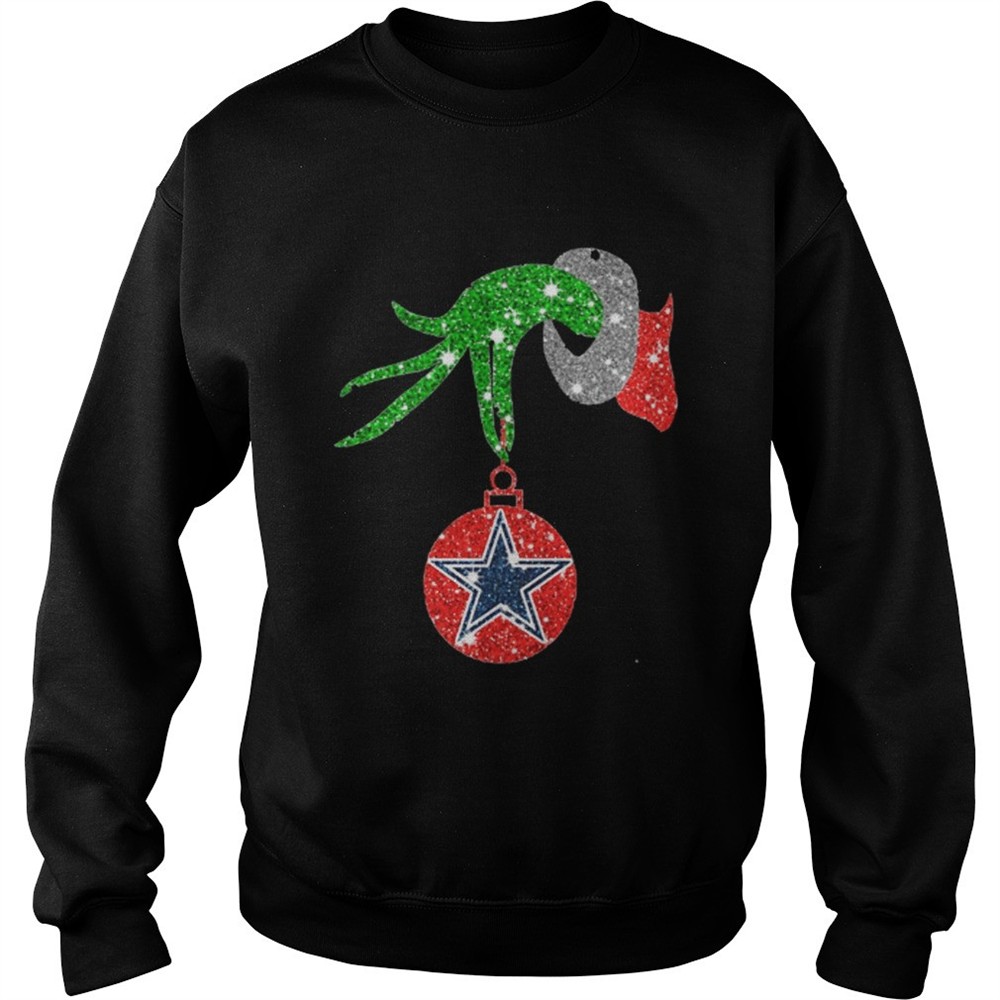 grinch-hand-ornament-dallas-cowboys-glitter-christmas-shirt-s55qvap0 Grinch Hand Ornament Dallas Cowboys Glitter Christmas shirt