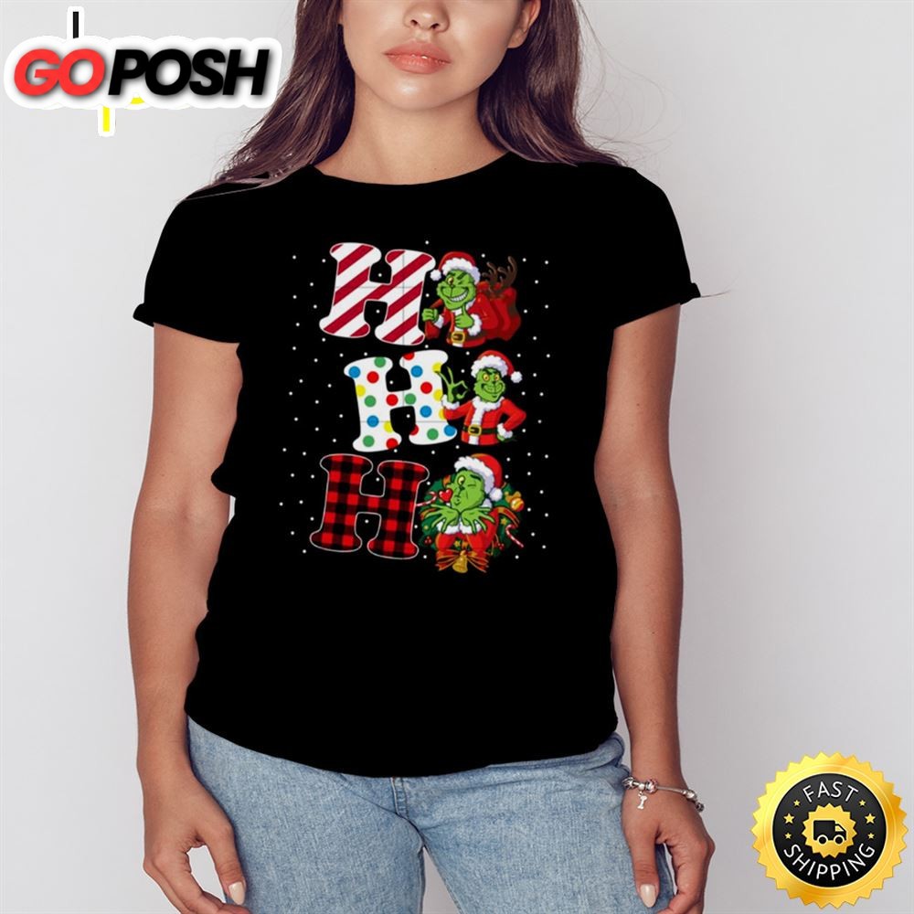 Grinch Ho Ho Ho Christmas 2025 Design Shirt