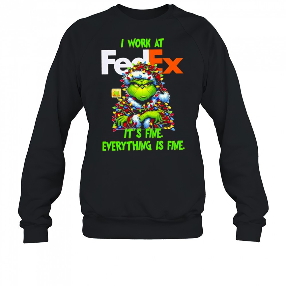 grinch-i-work-at-fedex-logo-its-fine-everything-is-fine-shirt-qy1wz2pt Grinch i work at FedEx logo its fine everything is fine shirt
