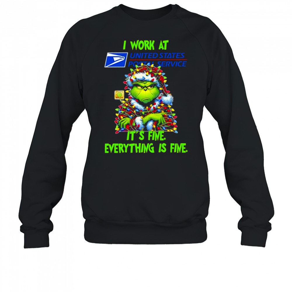 grinch-i-work-at-united-states-postal-service-logo-its-fine-everything-is-fine-s-dedok5b3 Grinch i work at United States Postal Service logo its fine everything is fine shirt