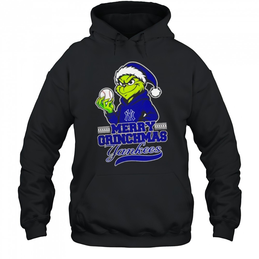 Grinch New York Yankees Baseball Merry Christmas Shirt