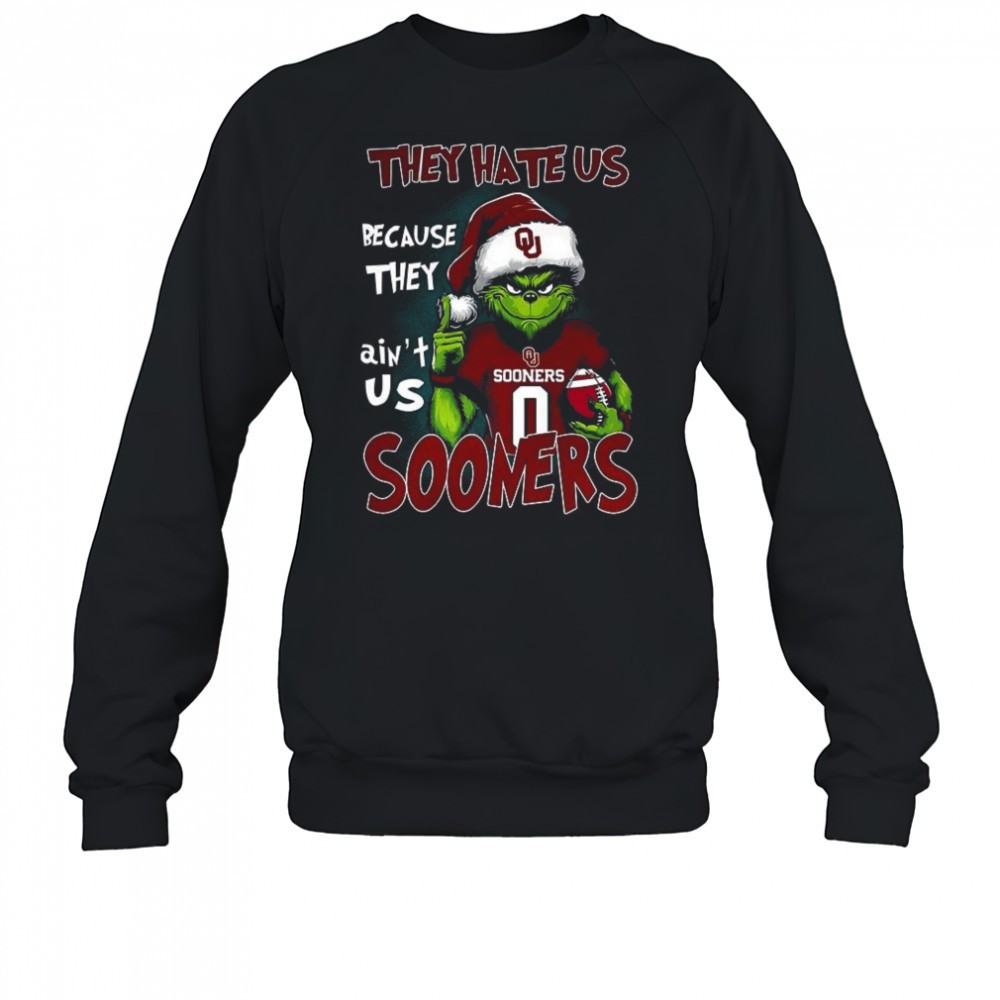 grinch-they-hate-us-because-they-aint-us-oklahoma-sooners-football-fans-christma-x75zot30 Grinch they hate us because they aint us Oklahoma Sooners football fans Christmas shirt