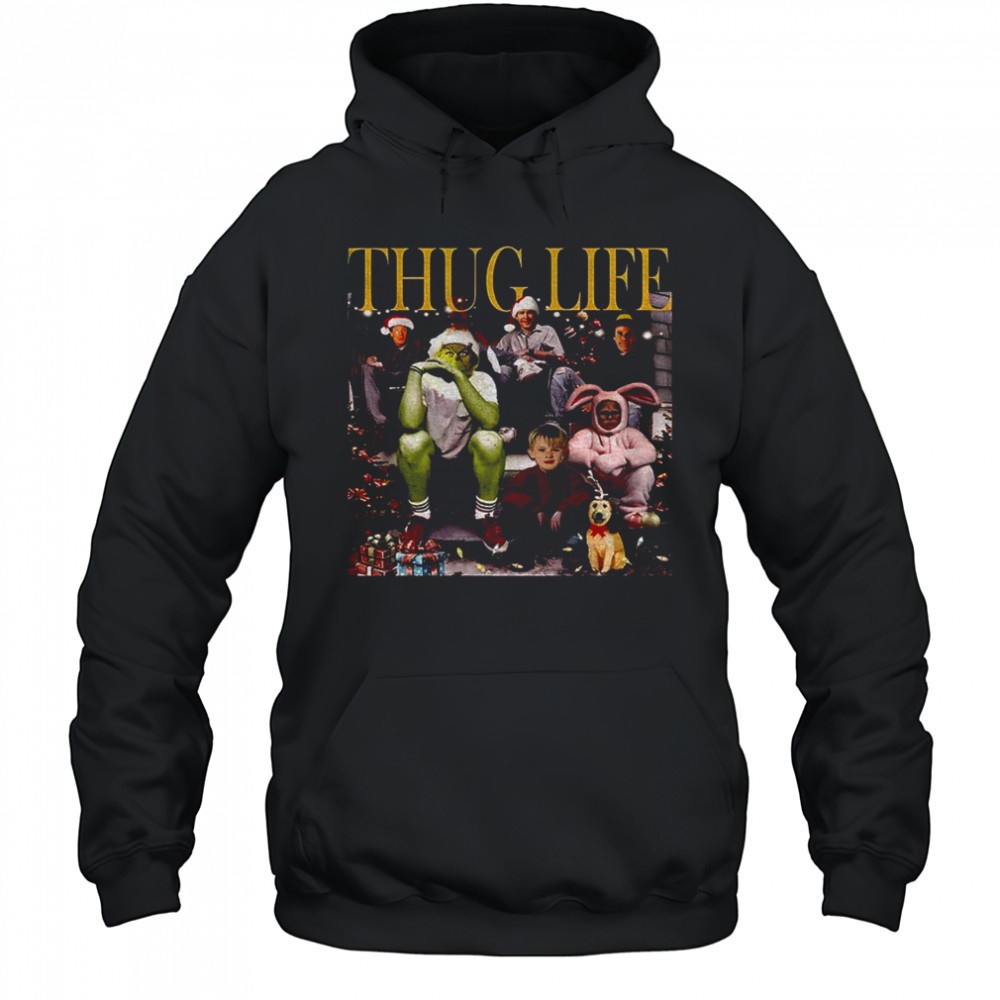 Grinch Thug Life Christmas movie vintage shirt