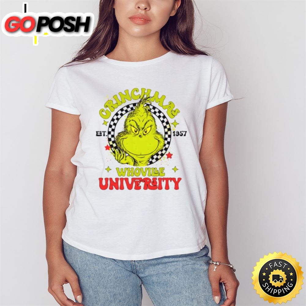 Grinch Whoville University Est 1957 Shirt
