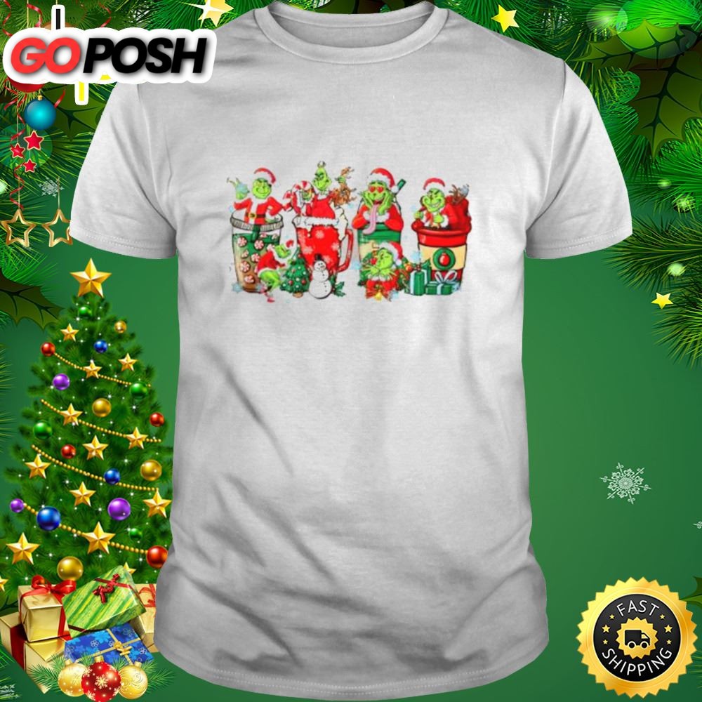 Grinchmas Latte Coffee Christmas 2025 Shirt