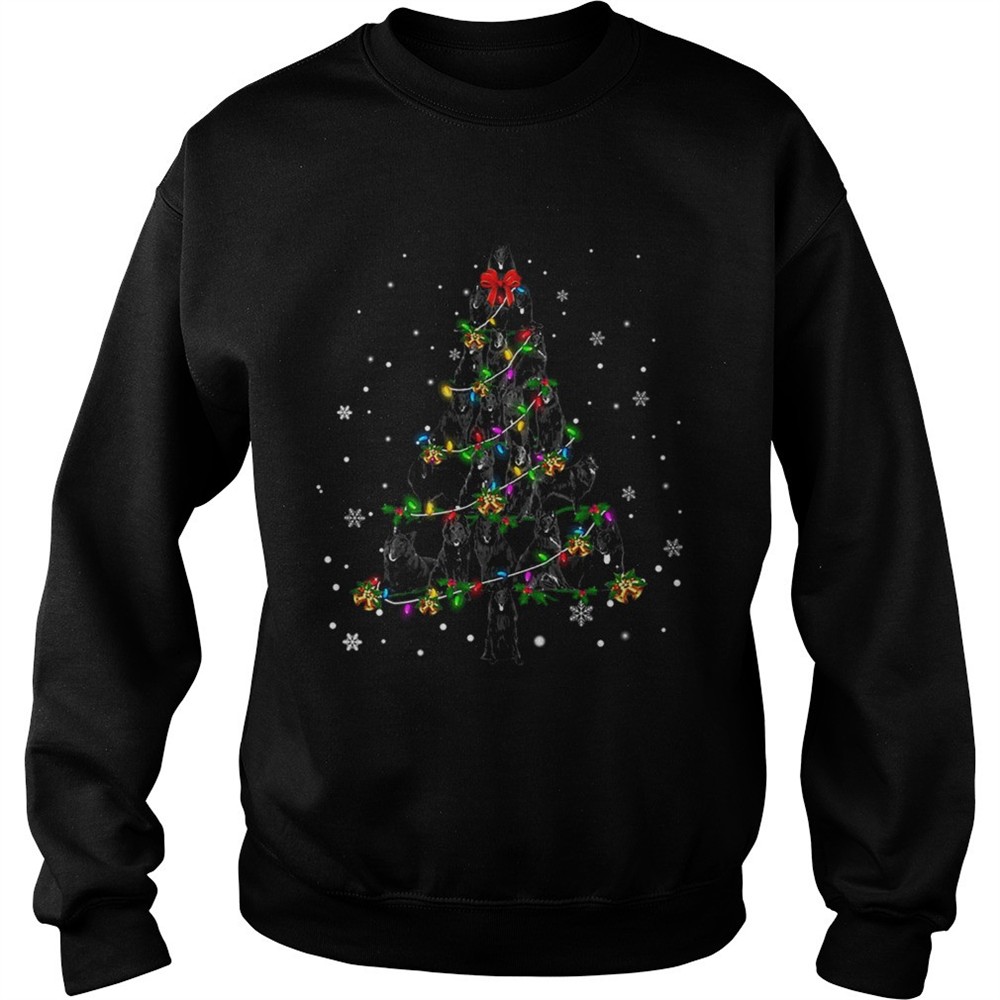 Groenendael Christmas Tree TShirt