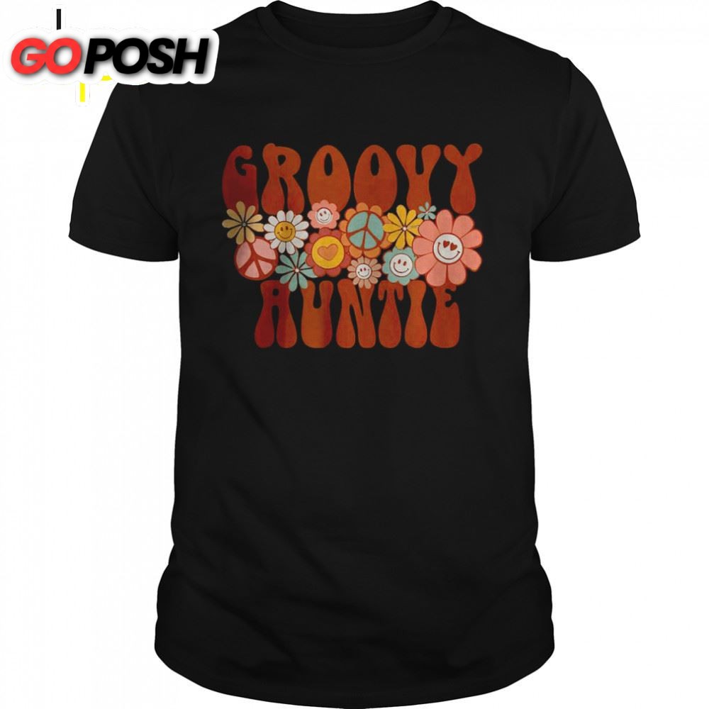 Groovy Mama Retro Matching Family Baby Shower Mothers Day Shirt