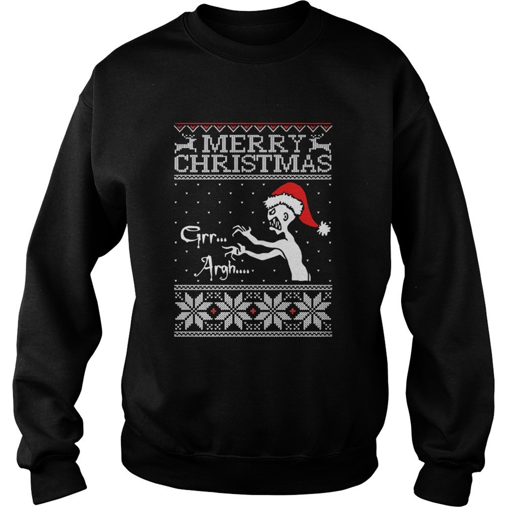 Grr Argh Vampire Monster Merry Christmas Ugly shirt
