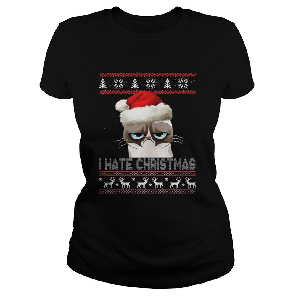 Grumpy – I Hate Christmas Ugly Shirt