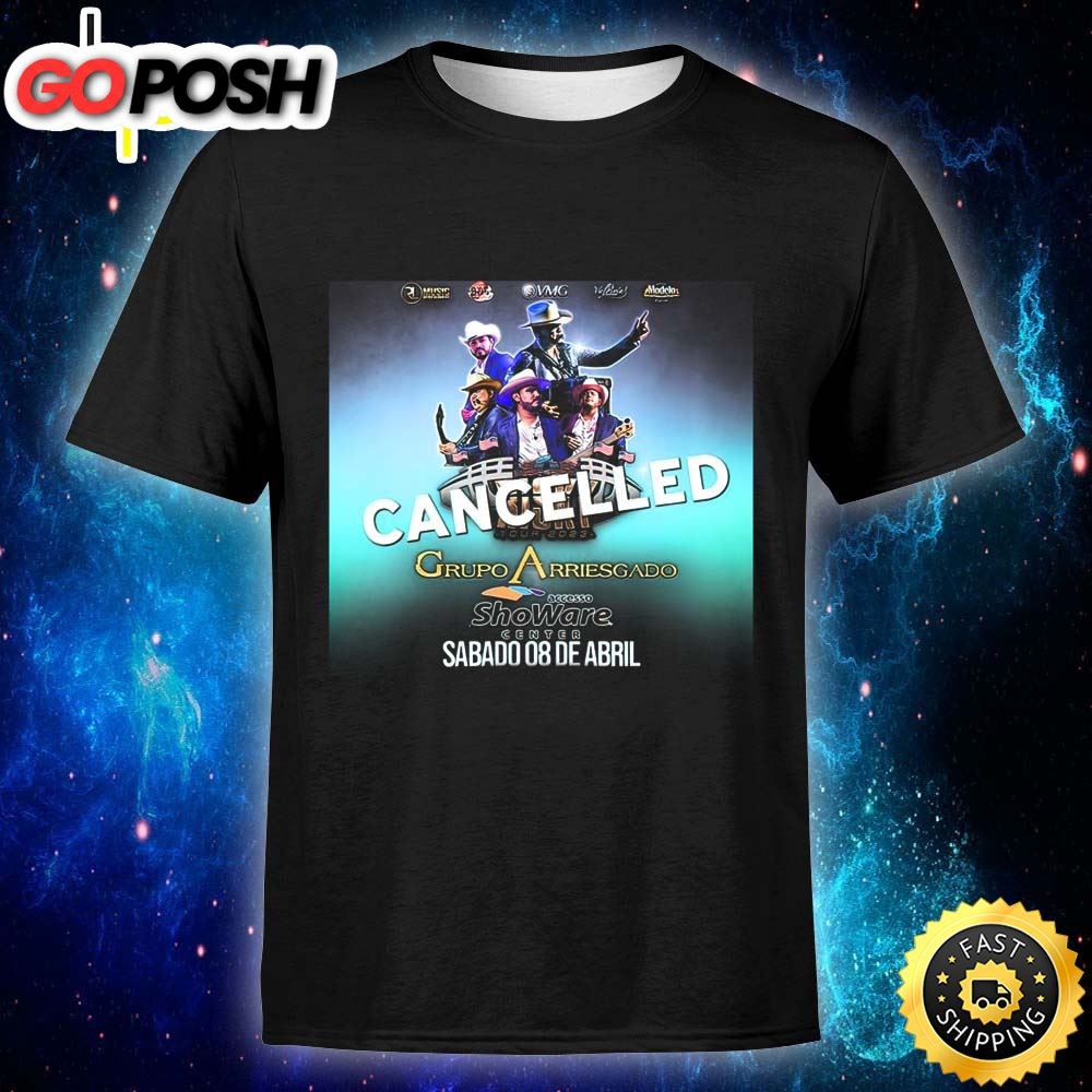 Grupo Arriesgado Risky Tour 2025 Unisex T-shirt