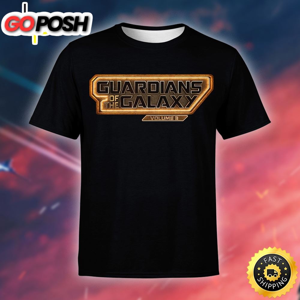 Guardianes De La Galaxia Volumen 3 Unisex Balck T-shirt
